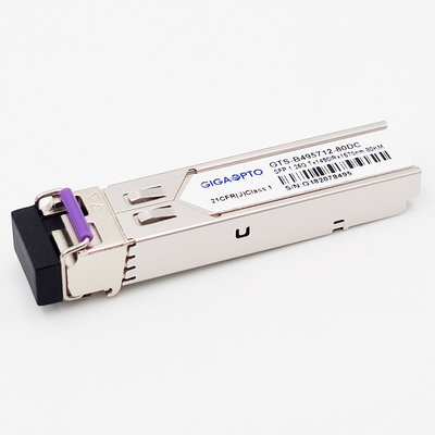 Μονάδα πομποδέκτη SMF DOM LC 1,25G BiDi SFP 1000BASE-BX TX1490nm/RX1570nm 80km
