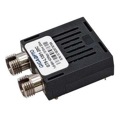 οπτικός πομποδέκτης 1310nm SMF 20km 64K~52Mbps 1x9 διπλή ενότητα πομποδεκτών τρόπου Sc FC ST ενιαία