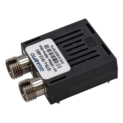 1x9 ενιαία ενότητα SMF 1.25Gbps 1550nm 40km διπλό Sc FC ST ινών LVPECL PECL