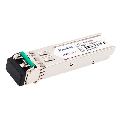 DOM ενότητας LC SMF πομποδεκτών SFP Oc-12/stm-4 622Mbps SONET/SDH 1550nm 80km