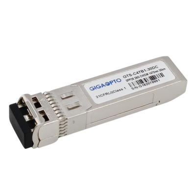 Ενιαία DOM 25GBASE ERL CWDM SFP28 1470nm 1570nm 30km ενότητας ινών πομποδεκτών τρόπου LC SMF