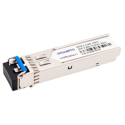 4G ενότητα SFP 1310nm 10km καναλιών ινών διπλή LC ενότητα πομποδεκτών DOM 4.25G SMF