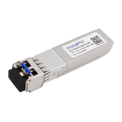 1.244G δύο καναλιών ενότητα TX1310nm RX1490nm SMF 40km πομποδεκτών BIDI CSFP