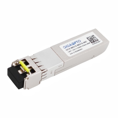 ΔΙΠΛΌΣ BIDI ΠΟΜΠΟΔΈΚΤΗΣ 40KM 1000BASE CSFP DOM TX1550 RX1310 SM LC
