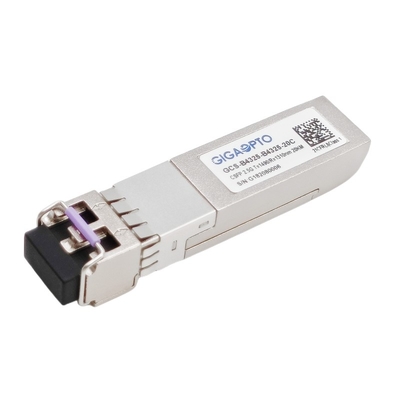 2 πομποδέκτης 20km ινών 2.488Gbps CSFP BIDI SM DOM TX1490 RX1310 LC