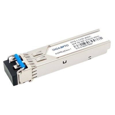 Πομποδέκτης 1310nm 40KM MSA 3G SD HD 3G SDI SFP DFB διπλά LC δεκτών συσκευών αποστολής σημάτων ΚΑΡΦΙΤΣΏΝ οπτικά DOM ενοτήτων