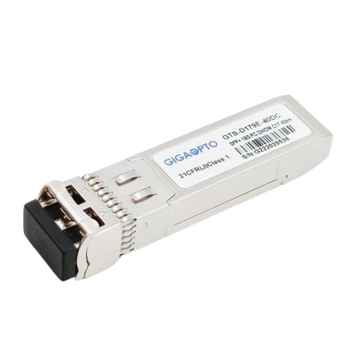 DOM ενότητας LC πομποδεκτών ινών 16G FC DWDM SFP+ 40km