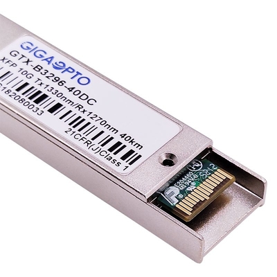Ενότητα πομποδεκτών ινών XFP BIDI ER40 10Gbps 1330nm/1270nm 40km DOM