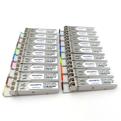 πομποδέκτης SMF 20km 1270-1610nm 1000base-CWDM SFP για τη Cisco CWDM-SFP-xxxx-20