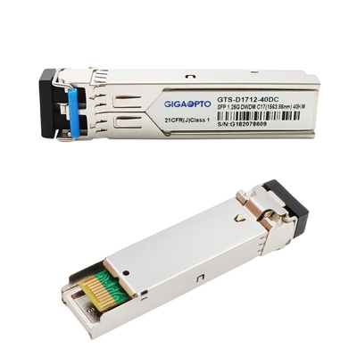 100GHz C17-C61 1000base-DWDM SFP 40km SMF για τη Cisco DWDM-SFP-xxxx-40