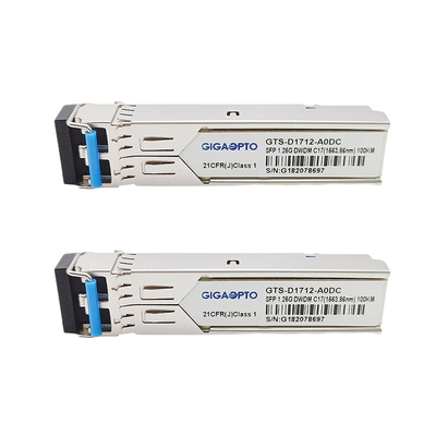 Υποδοχή διπλής όψης LC 32dB HP SFP Module SM 100GHz DWDM-SFP1G-xx.xx-100