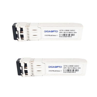 πομποδέκτης MMF 100m καναλιών ινών 850nm 16GFC για τη Cisco ds-SFP-fc16g-SW