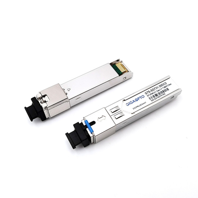 GPON SFP Transceiver Μονότροπος 2.488Gbps/1.244Gbps Δίκτυο οπτικών ινών 20Km