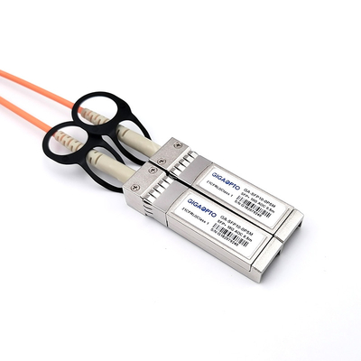 3m OM2 850nm SFP Qsfp+ ενεργό οπτικό καλώδιο πολλαπλής λειτουργίας