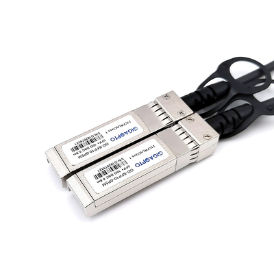 SFP+ Connector 1000 κύκλοι Δυνατότητα 10GB SFP καλώδιο για