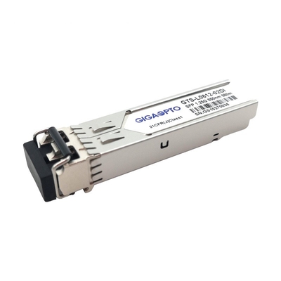 1.25G βιομηχανικός πομποδέκτης 1000base-SX 850nm 550m SFP διπλή ενότητα DOM LC MMF