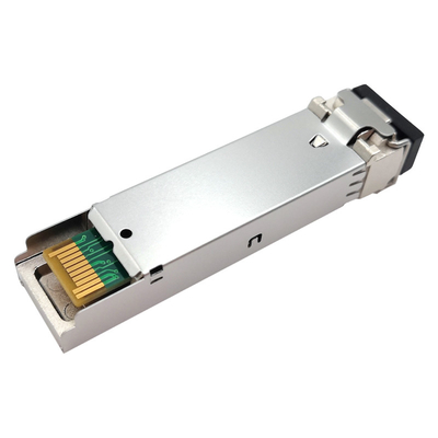 1000base-ZX 1.25G SFP 1550nm 80km βιομηχανική διπλή ενότητα πομποδεκτών DOM LC SMF