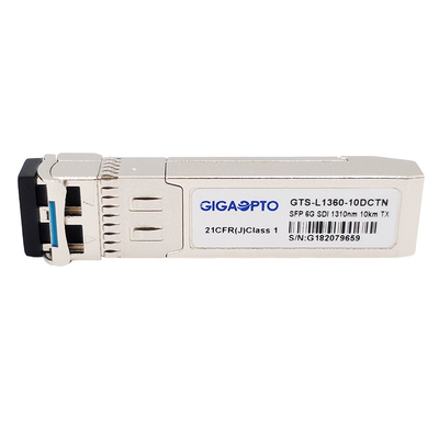 6G SDI SMPTE SFP 1310nm 10km ενιαίες ενότητες MSA συσκευών αποστολής σημάτων SMF LC