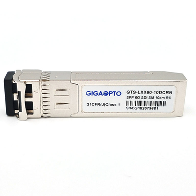 6G SDI SMPTE SFP ΚΑΡΦΊΤΣΑ 10km ενιαίες ενότητες μη-MSA δεκτών SMF LC