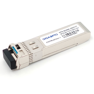 6G SDI SMPTE SFP TX1310nm TX1490nm 10km διπλές ενότητες μη-MSA συσκευών αποστολής σημάτων SMF BIDI LC