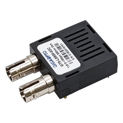 οπτικός πομποδέκτης 850nm MMF 2km διπλό Sc FC ST 0~1Mbps 1x9 ενότητας TTL LVTTL πομποδεκτών