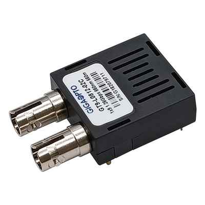 1.25Gbps 1x9 850nm MMF 550m διπλή ενότητα LVPECL PECL πομποδεκτών SC/FC/ST