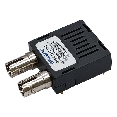 1.25Gbps ενιαία ενότητα SMF 1310nm 10km διπλό Sc FC ST LVPECL PECL πομποδεκτών ινών 1x9 οπτική