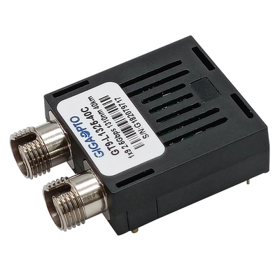οπτικός πομποδέκτης 1310nm SMF 40km ενιαίο διπλό Sc FC ST 2.5Gbps 1x9 ενότητας πομποδεκτών τρόπου