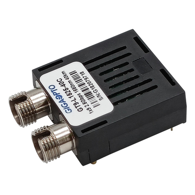 πομποδέκτης 1550nm SMF 40km 2.5Gbps 1x9 ενιαία ενότητα πομποδεκτών Sc FC ST τρόπου διπλή