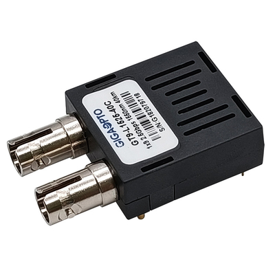 πομποδέκτης 1550nm SMF 40km 2.5Gbps 1x9 ενιαία ενότητα πομποδεκτών Sc FC ST τρόπου διπλή