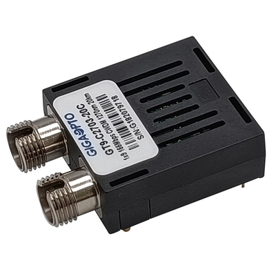 1x9 155Mbps CWDM 1270nm 1610nm 20km διπλή ενότητα πομποδεκτών Sc ST FC SMF