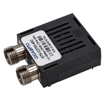 οπτικός πομποδέκτης CWDM 1270nm 1610nm 40km 155Mbps 1x9 διπλή ενότητα πομποδεκτών Sc ST FC SMF