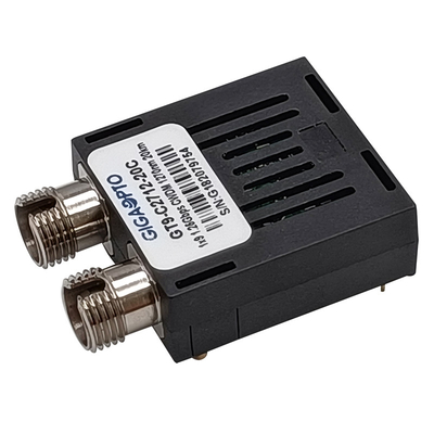 Πομποδέκτης 1.25Gbps 1270nm 1610nm 20km CWDM 1x9 διπλή ενότητα πομποδεκτών Sc ST FC SMF PECL LVPECL
