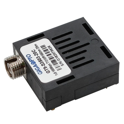 Ενιαίος πομποδέκτης 155Mbps BIDI TX1310nm RX1550nm 20km ενιαίο Sc FC ST ινών 1x9 ενότητας πομποδεκτών SMF