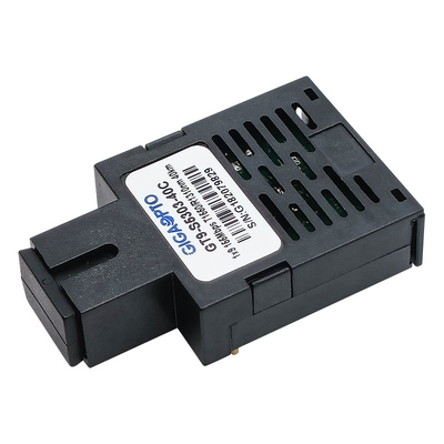οπτική ενότητα BIDI TX1550nm RX1310nm 40km Sc FC ST πομποδεκτών PECL LVPECL 155Mbps 1x9 SMF