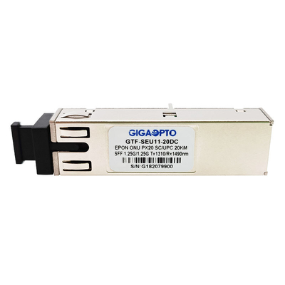 Sc UPC SMF DDM ενότητας ONU PX20 1.25G SFF 2x10 TX1310nm/RX1490nm EPON SFF