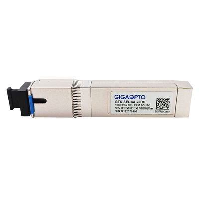 συμμετρική PR30 TX1270nm 10.3G RX1577nm 10.3G 10G EPON SFP ενότητα πομποδεκτών Sc UPC ενότητας ONU SFP+