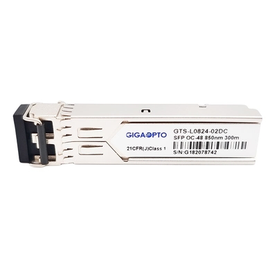 2.5Gbps SFP Oc-48/stm-16 SR-0 850nm 300m διπλή LC ενότητα πομποδεκτών DOM MMF