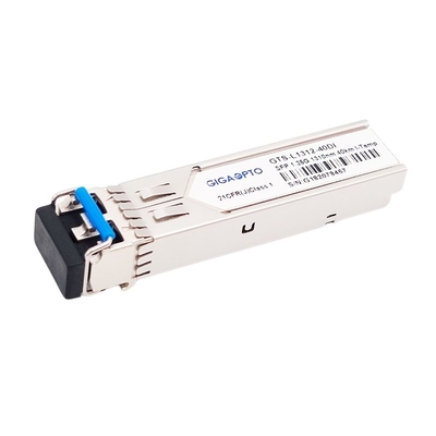 ΠΡΏΗΝ βιομηχανικός SFP πομποδέκτης 1310nm 40km 1.25G 1000BASE διπλή LC ενότητα DOM SMF