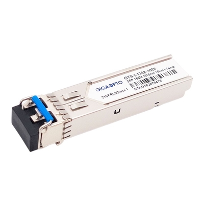 155Mbps 1310nm 10km βιομηχανικά SMF διπλά LC 100BASE LX SFP οπτικά DOM πομποδεκτών