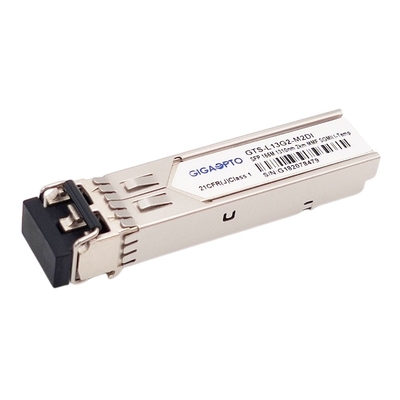Οπτική ενότητα πομποδεκτών 100BASE FX SFP για Gigabit Ethernet 2km διπλός πομποδέκτης ινών 155Mbps 1310nm