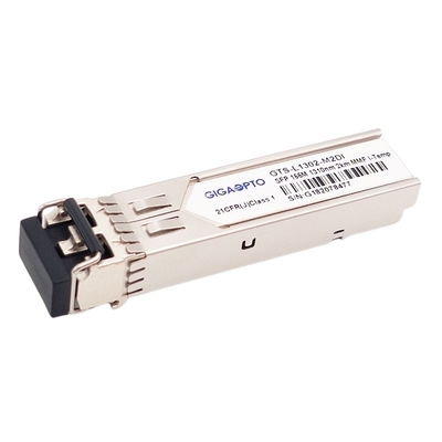 Βιομηχανικά διπλά LC 1310nm MMF 2km 155Mbps πομποδεκτών SFP οπτικά DOM ενότητας 100BASE FX
