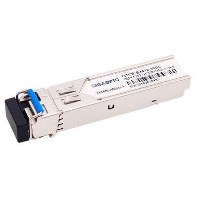 2 οπτική ενότητα LC SMF πομποδεκτών BiDi CSFP 1000BASE BX SFP καναλιών