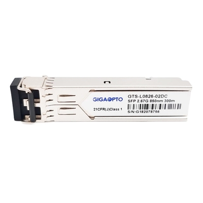 2G SFP 850nm MMF 300m DOM διπλό LC ενότητας πομποδεκτών ενότητας καναλιών ινών