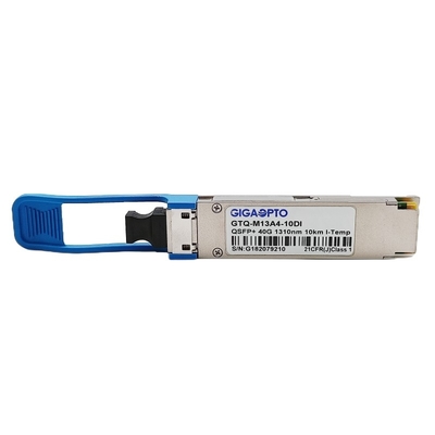 QSFP+ SMF 40GBASE PSM4 4x10G 10km 1310nm MTP mpo-12 βιομηχανικά DOM