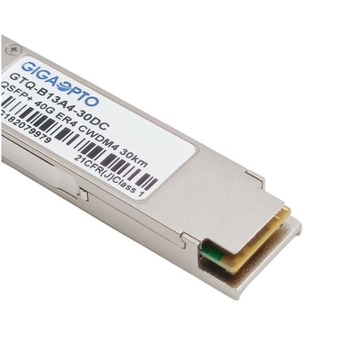 Οπτική ενότητα 40G ER4 Lite 30KM QSFP+ 1310nm πομποδεκτών DOM LC