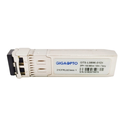 10GBASE USR SFP+ 850nm 100M οπτική ενότητα πομποδεκτών θερμοκρασίας Ι