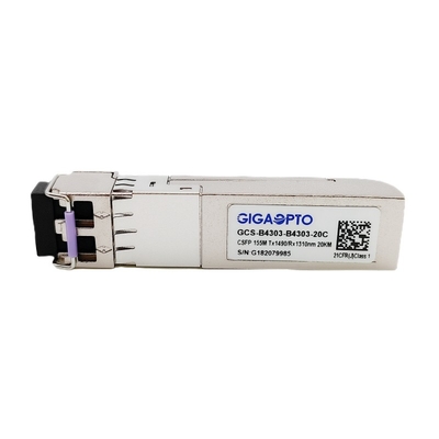 2 πομποδέκτης TX1490nm RX1310nm LC 20km DOM ινών ινών 100BASE BIDI CSFP