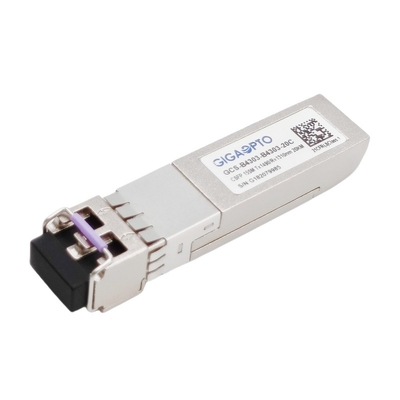 2 πομποδέκτης TX1490nm RX1310nm LC 20km DOM ινών ινών 100BASE BIDI CSFP