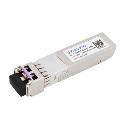 συμπαγής SFP BIDI πομποδέκτης LC 40km DOM 2x 155Mbps 1310nm 1490nm